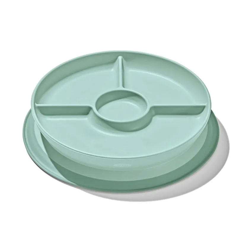 Oxo Tot Stick & Stay Teller Mit 3 Fächern