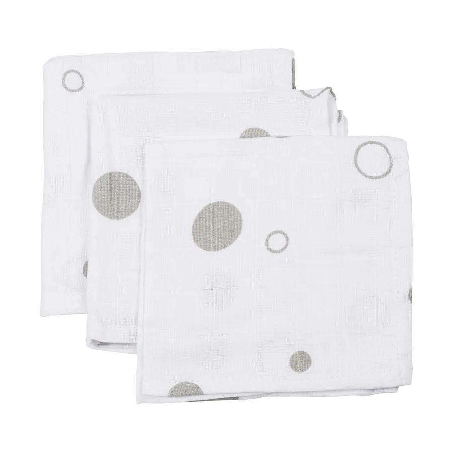 Basicline Bubble Hydrophiles Mundtuch 3 Stück