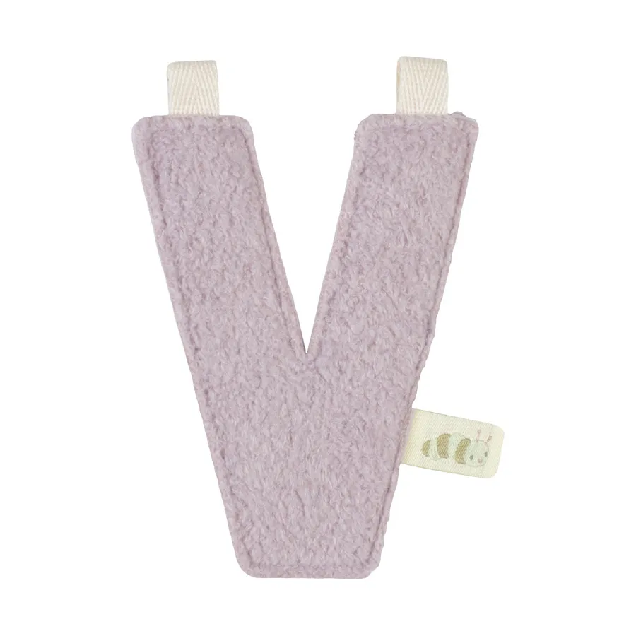 Little Dutch Girlanden-Element - Buchstabe V - Violett
