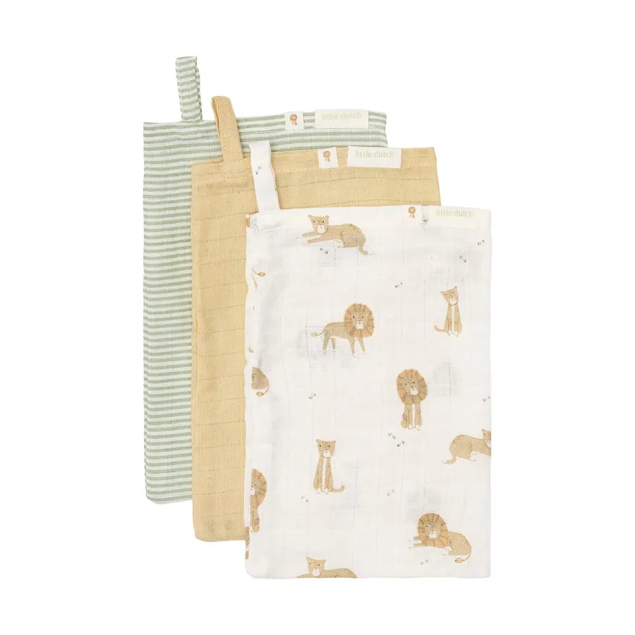 Little Dutch Waschlappen-Set – 14 x 21 cm