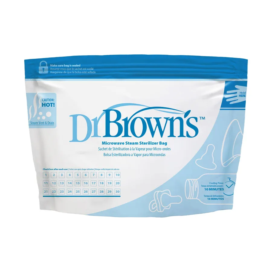 Dr. Browns Mikrowellen-Sterilisationsbeutel 5 Stück