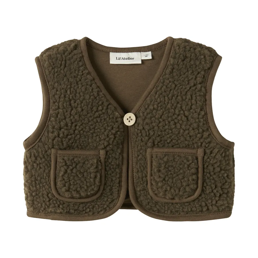 Lil'Atelier Bodywarmer - Teak