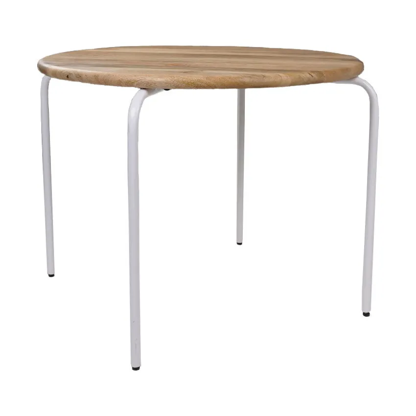 Kidsdepot Spieltisch - Circle - Mango Natural White