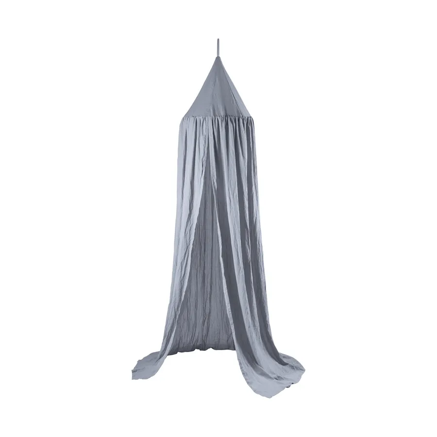 Sebra Betthimmel - Dobby Weave - Dusty Blue