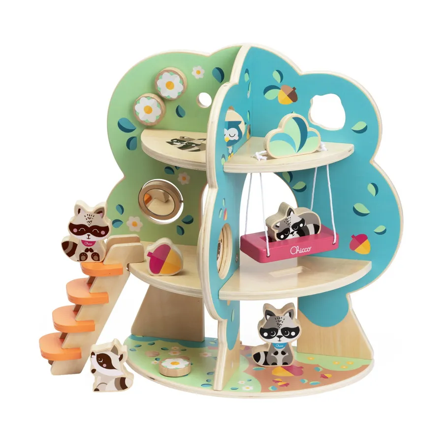 Chicco My Wood Friends Familienbaum