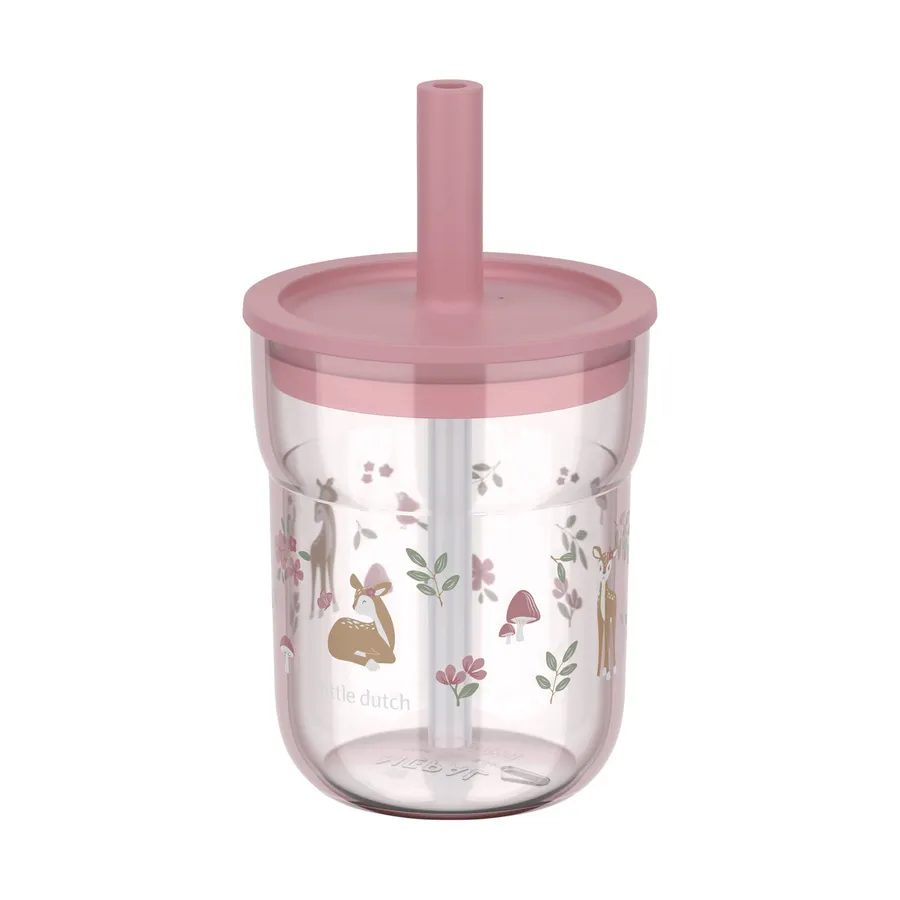 Mepal Kinderglas mit Strohhalm Mio - 250 ml