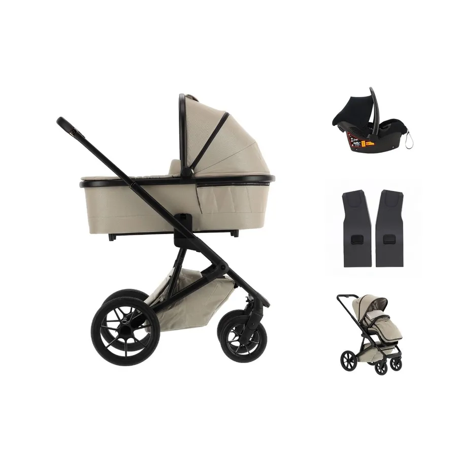 Qute Q-Rider Plus Kinderwagen 4-in-1 | Kidsriver Kindersitz Curve