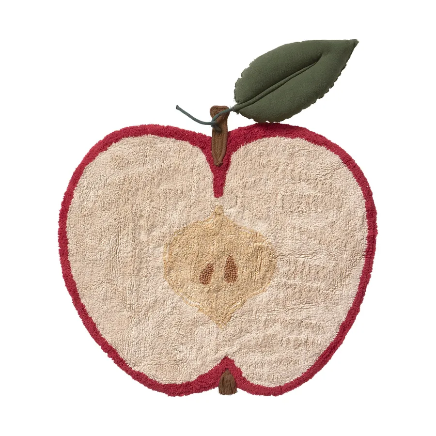 Lorena Canals Waschbarer Teppich - Apple - 100 x 90 cm