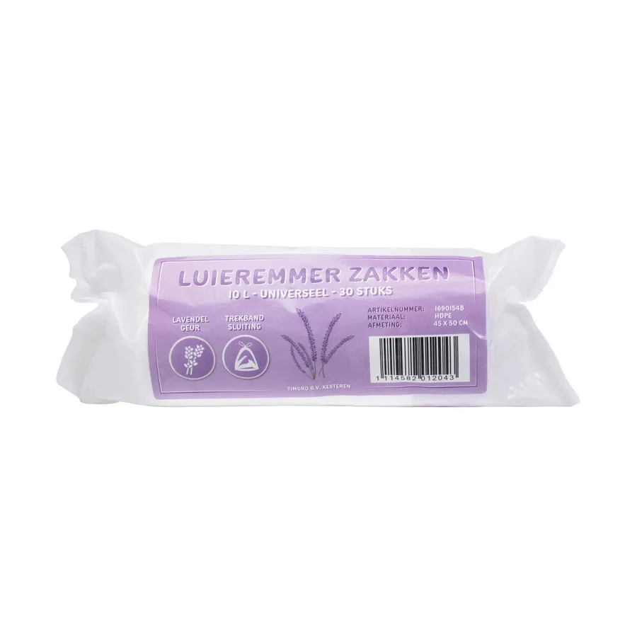 Puck Windeleimer-Tüten Lavendel 30 Stück