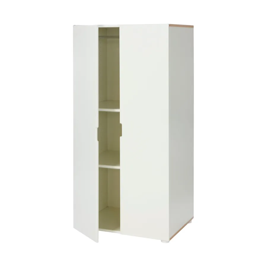 Ms-h Kleerkast 2-deuren Snow-white 10801-11