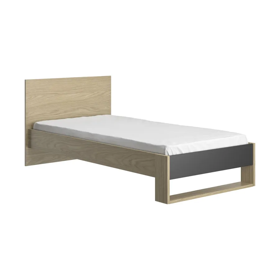 Gami Nael Bett - 90 x 190 – Rookwood Eiche