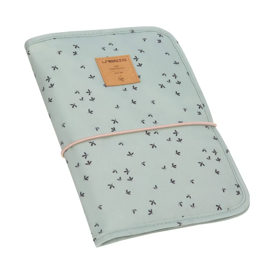 Lässig Casual Wickeltui Floral Mint