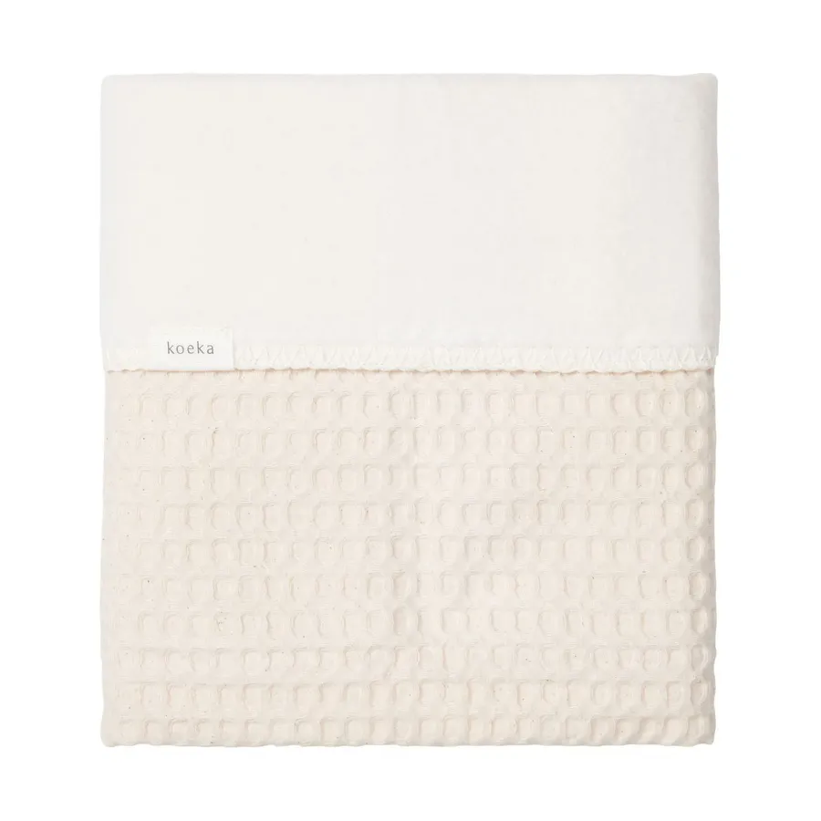Koeka Amsterdam Wafel Babydecke - Cotton Fleece
