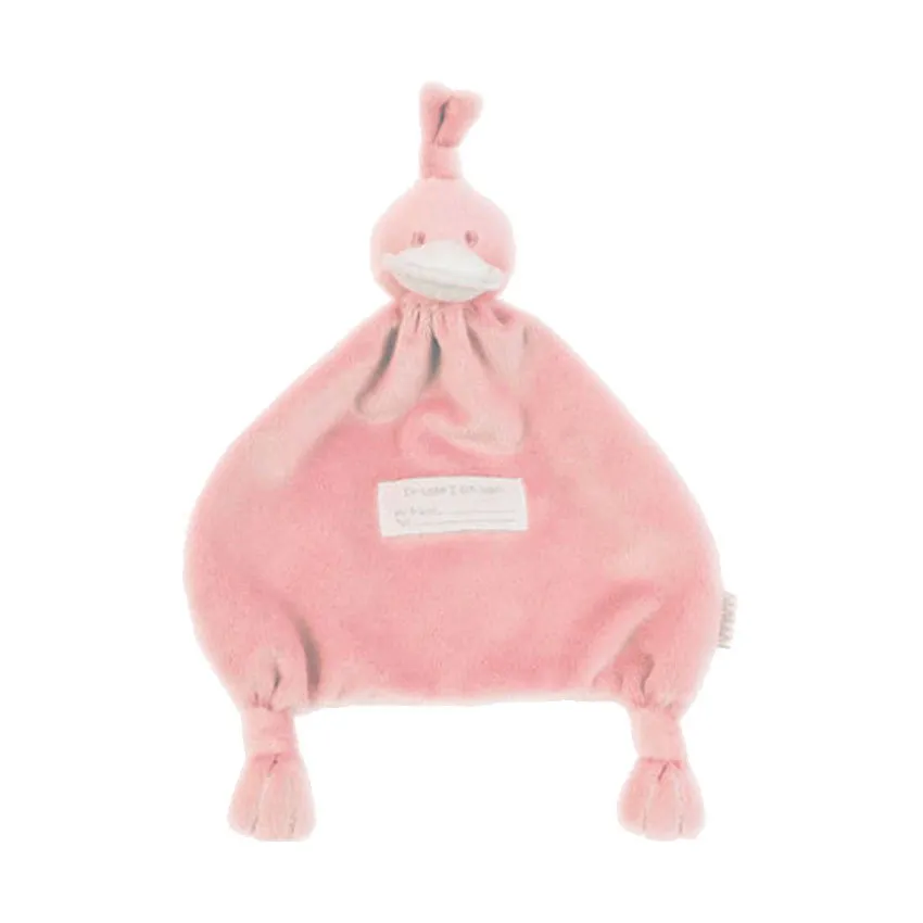 Bambam Duck Kuscheltuch Pink