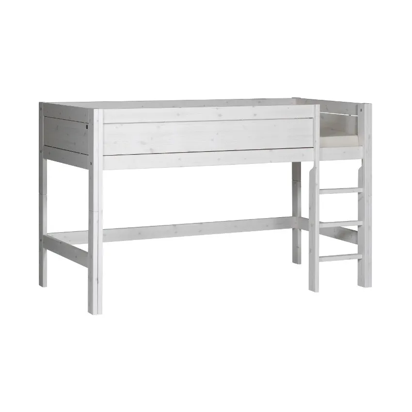 LIFETIME Kidsrooms Halbhochbett mit gerader Leiter