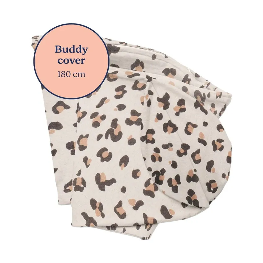 Doomoo Stillkissenbezug - Buddy Cover - Leopard Cream