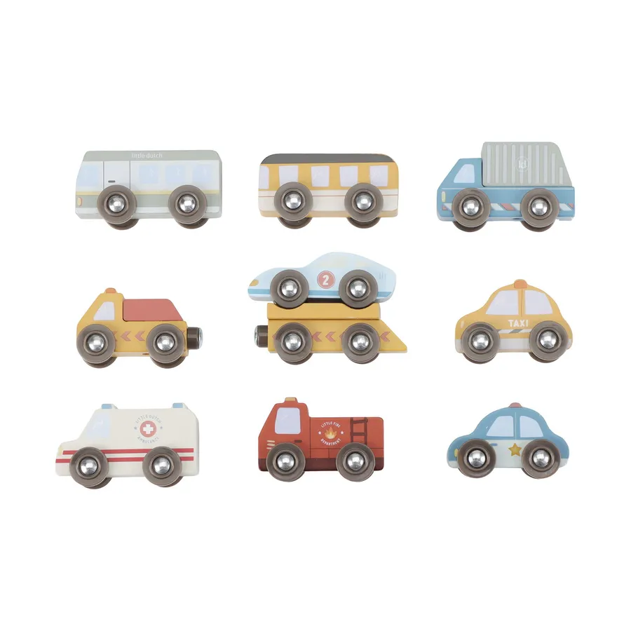 Little Dutch Fahrzeugset – Holz