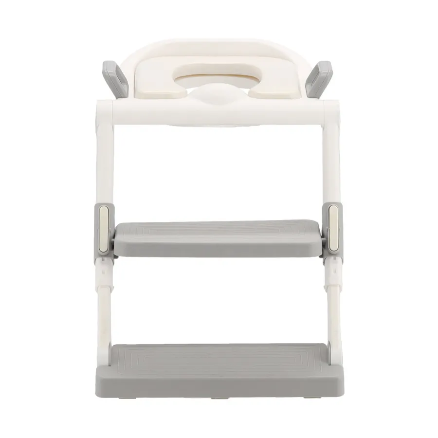 Puck Toilet Trainer - Faltbar - Weiß/Grau