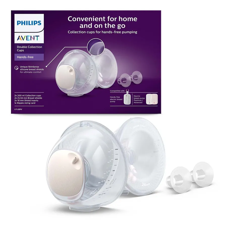 Philips Avent Zubehör - Handsfree Doppel-Auffangbecher