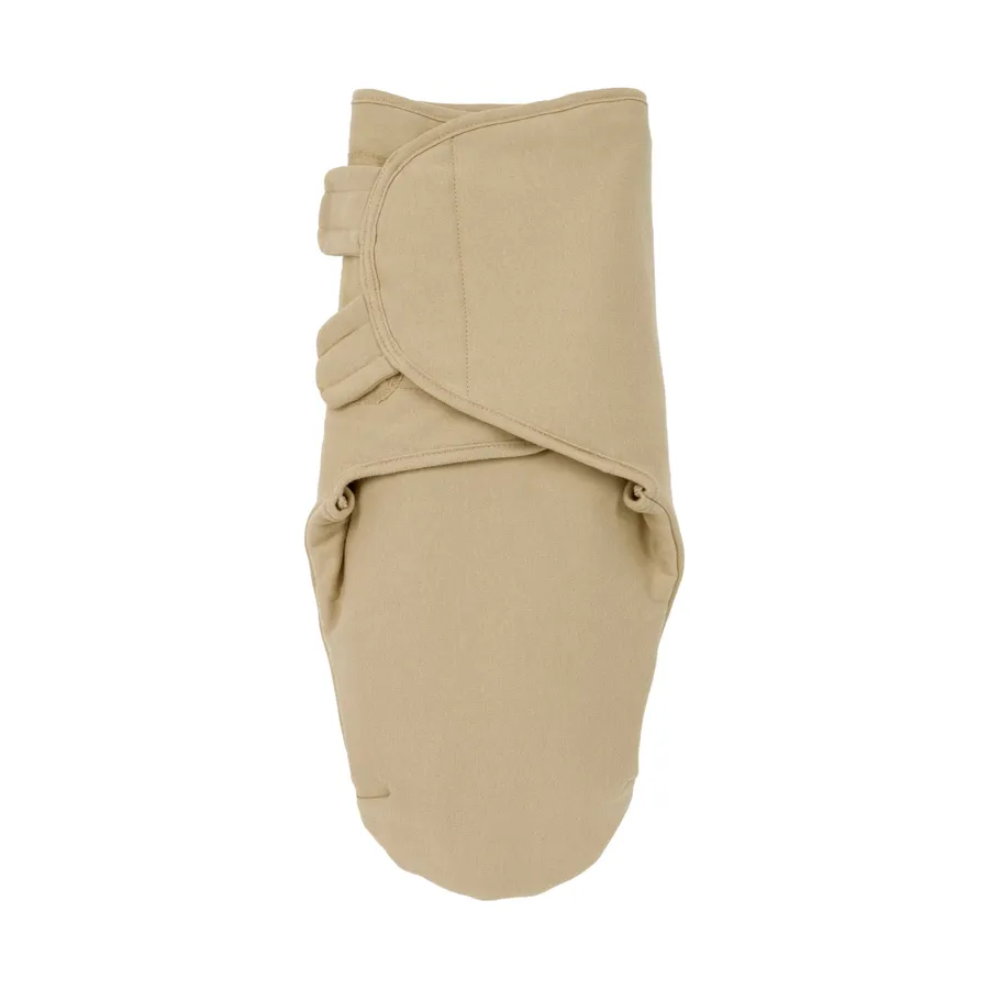 Meyco Baby Pucktuch Gefüttert Uni - Sand - 0-3 Monate