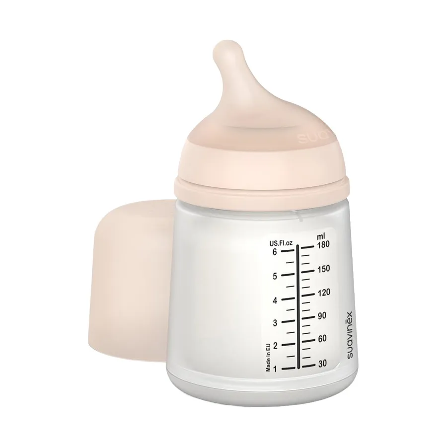 Suavinex Anti-Kolik Flasche Brustfütterung - Zero Zero - One Size - 180 ml