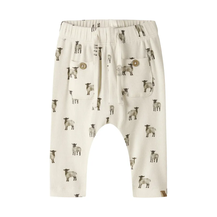 Lil' Atelier Turtledove Hose – Beige