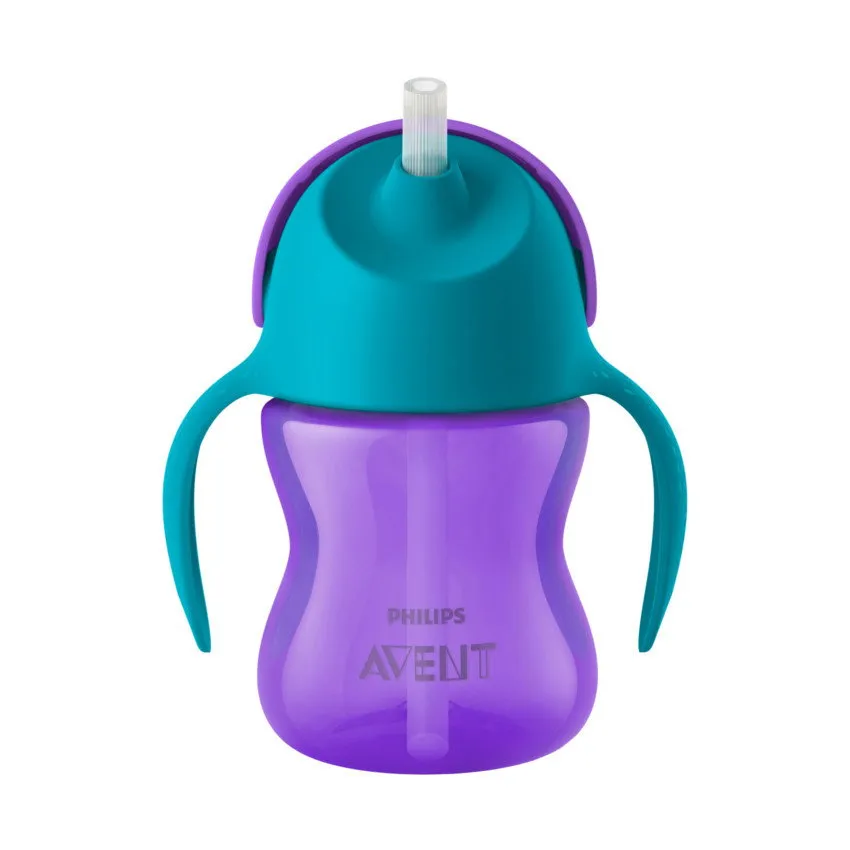 Avent Trinkbecher mit Strohhalm, 200 ml