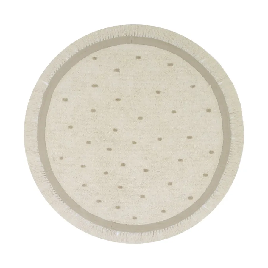 Tapis Petit Puck Teppich Dots - Ø130