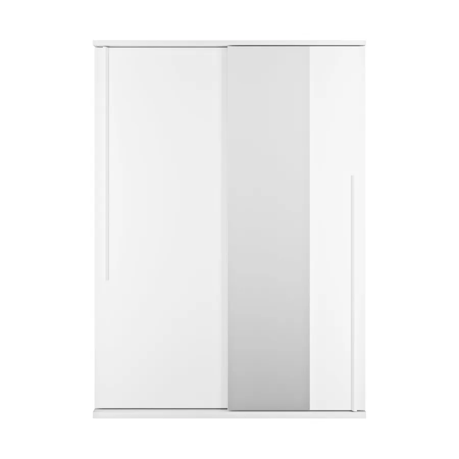 Gautier Dimix Kleiderschrank – 2 Schiebetüren – Weiß