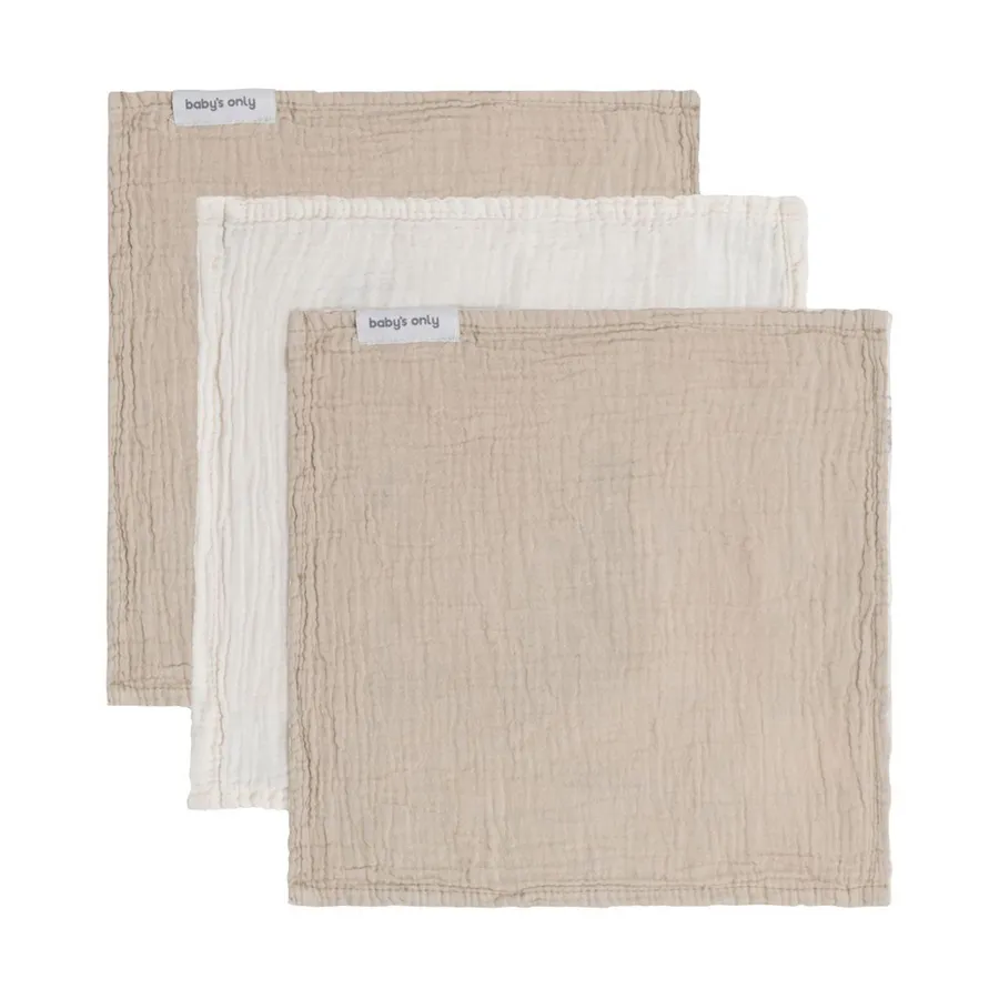 Baby's Only Tender Mundtuch - 3-Pack - 30x30 cm