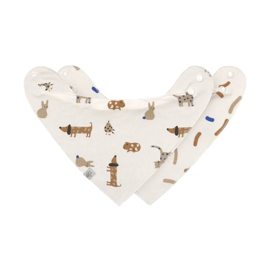 Lässig Bandana Lätzchen - Little Mateys - 2er-Pack