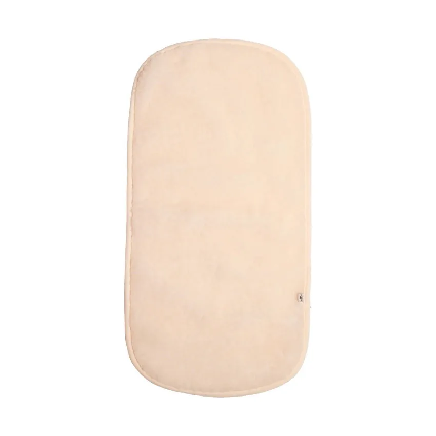 Alwero Matratzenschoner - Wiege - 80x42 cm - Beige