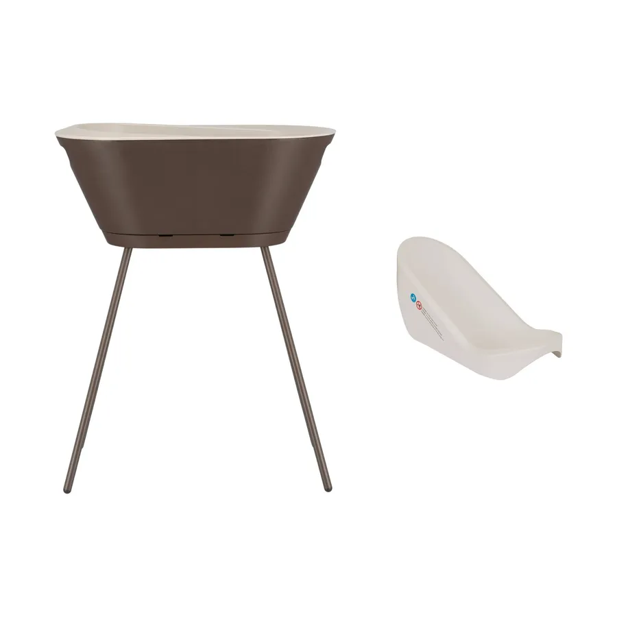 We-Too Badewannenset 3-teilig – Dark Brown
