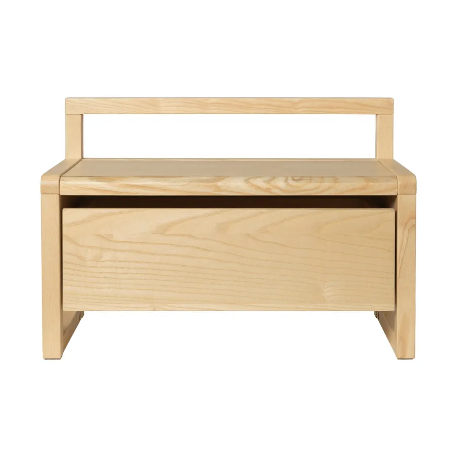 Ferm Living Little Architect Aufbewahrungsbank - 60 cm - Esche