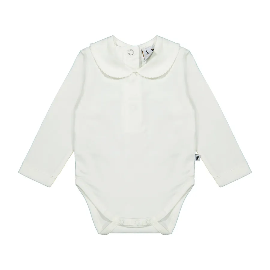 Klein Baby - Babybody - Langarm - Off White