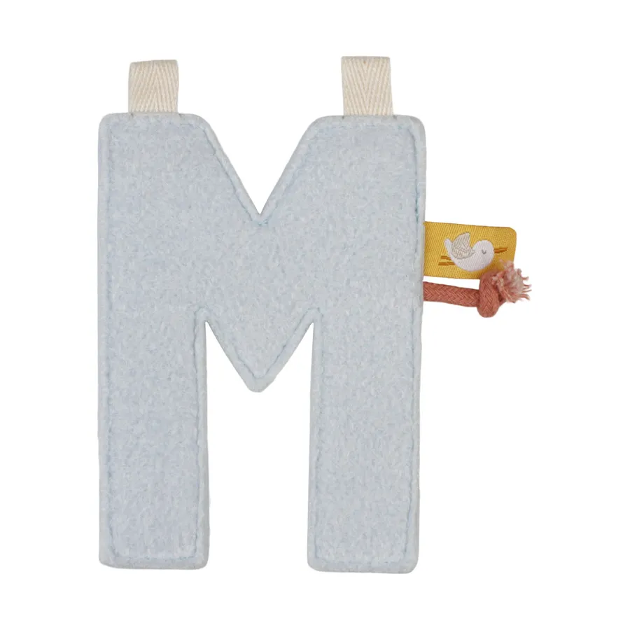 Little Dutch Girlanden-Element - Buchstabe M - Blau