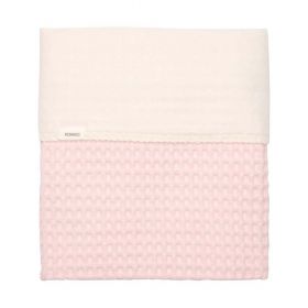 Koeka Amsterdam Waffel Babydecke - Größe 100 x 75 - Cotton Fleece - Candy