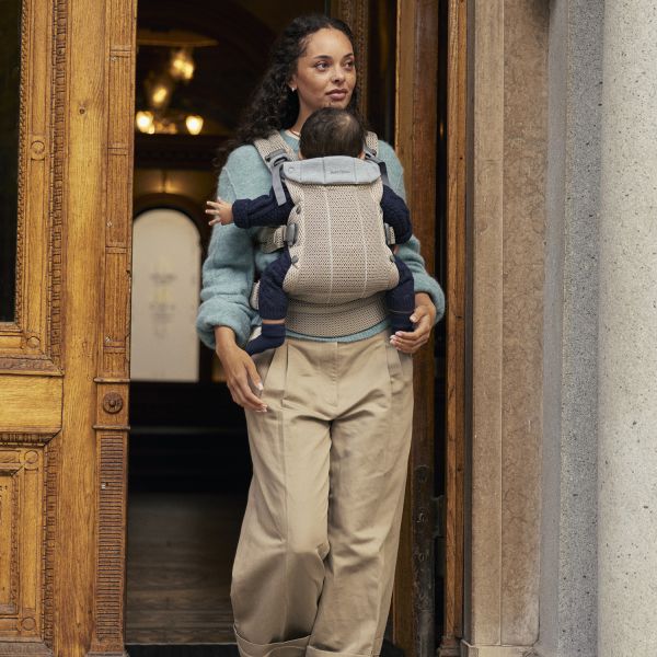 BabyBjörn Babytrage - Harmony - 3D-Mesh Graubeige