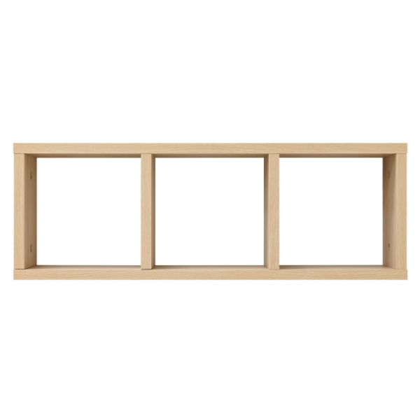 Bopita Wandregal - Jort - Weiß/Natur Bopita Wandregal - Jort - Weiß/Natur