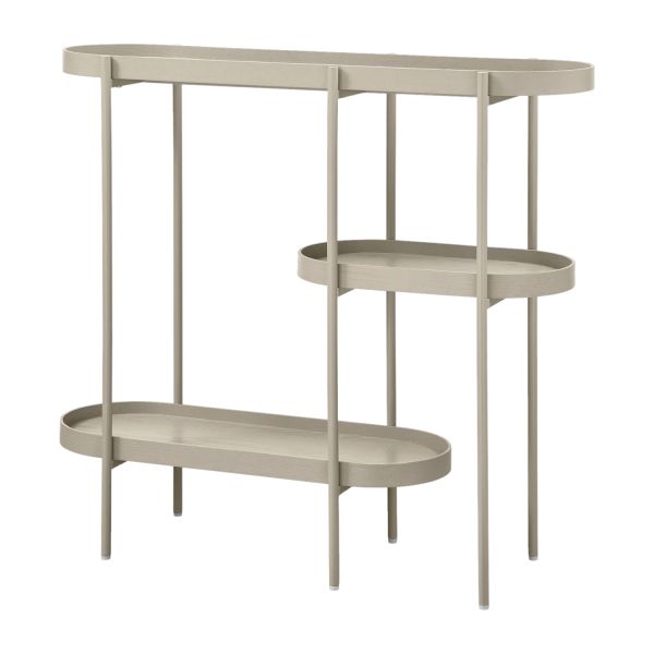 Woood Sidetable - Noan - Holz/Metall Antique Beige