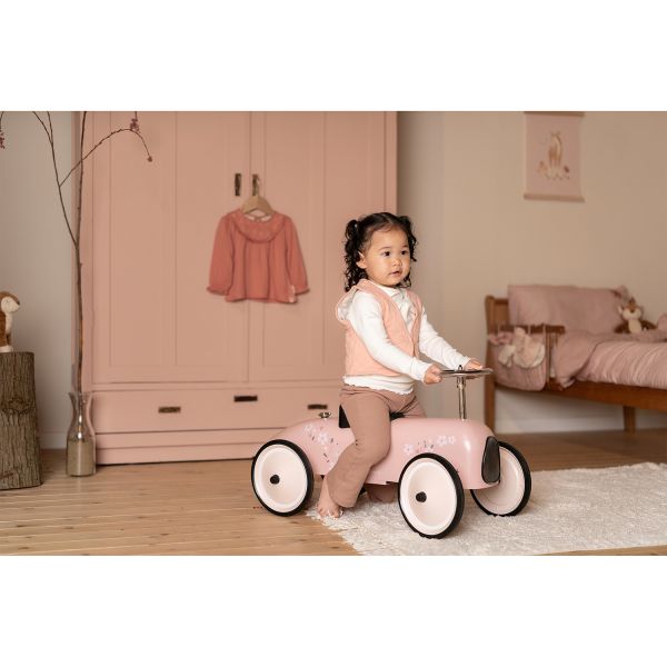 Little Dutch Retro Rutschauto - Essentials - Rosa
