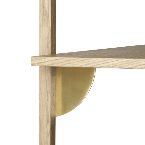 Ferm Living Sector Regal - Single - Wide - Natural Oak