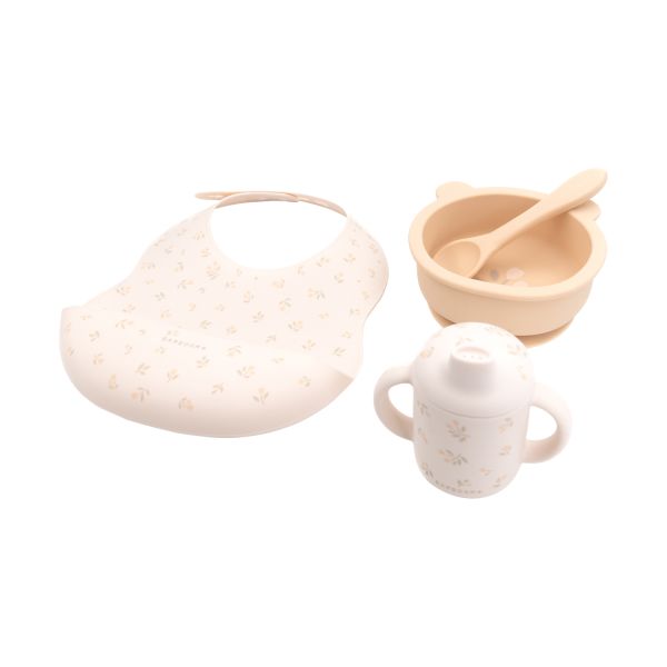 Bamboom Silikon First Meal Set - Silikon - Tulips