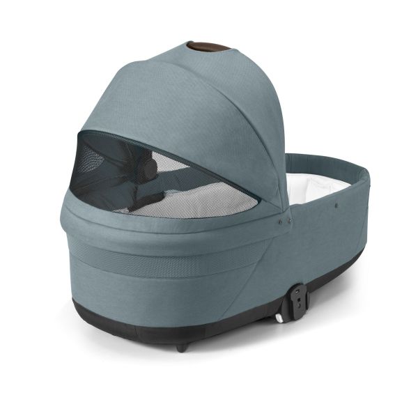 Cybex Liegewanne Cot S Lux - Stormy Blue / Light Blue