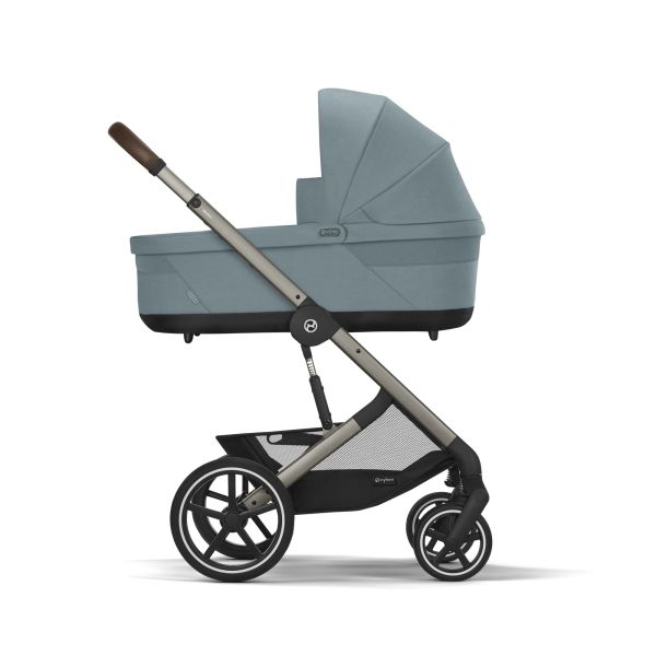 Cybex Liegewanne Cot S Lux - Stormy Blue / Light Blue