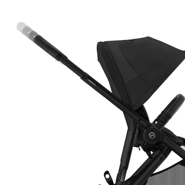 Cybex Gazelle S Kinderwagen Black - Moon Black 