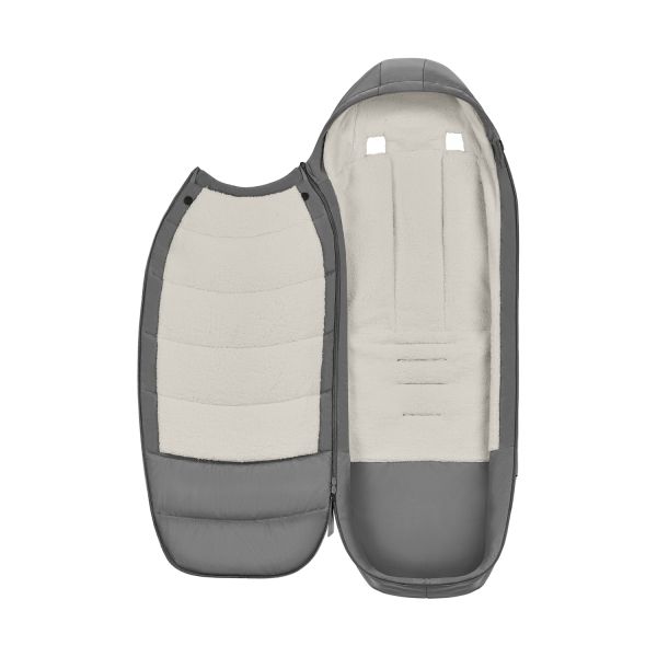 Cybex Platinum Fußsack - Mirage Grey / Dark Grey