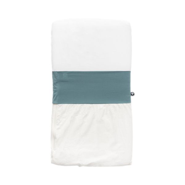 Fedde & Kees Nunki Bettlaken - 70 x 140 cm - Deep Blue / Off White