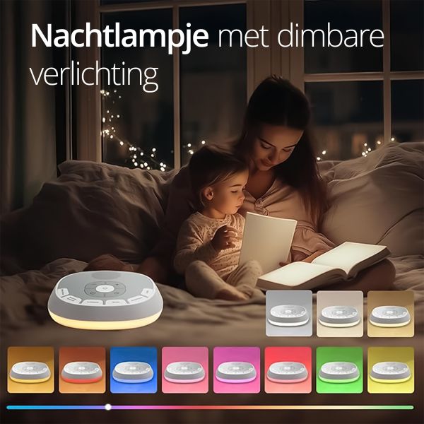 Luvion White Noise Machine - Dreamnest - Mit Herzschlag Rekorder