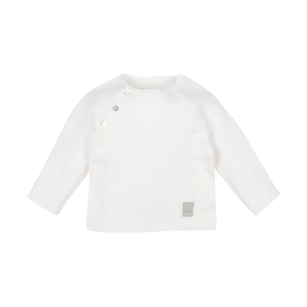 Nanami Musselinpullover - Gr. 50-56 - Off White